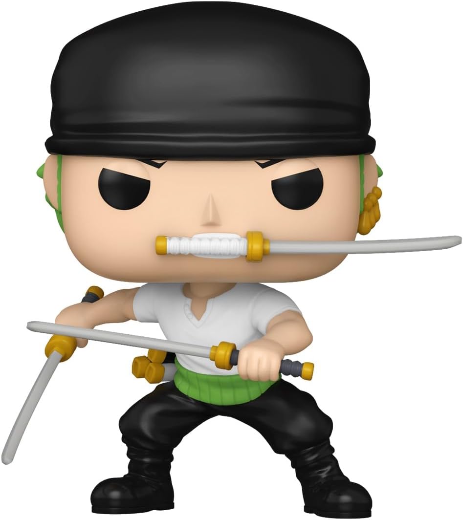 Funko Pop! Animation: One Piece - Roronoa Zoro - 1/6 Odds for Rare Chase Variant - Collectable Vinyl Figure - Gift Idea - Official Merchandise - for Kids & Adults - Anime Fans