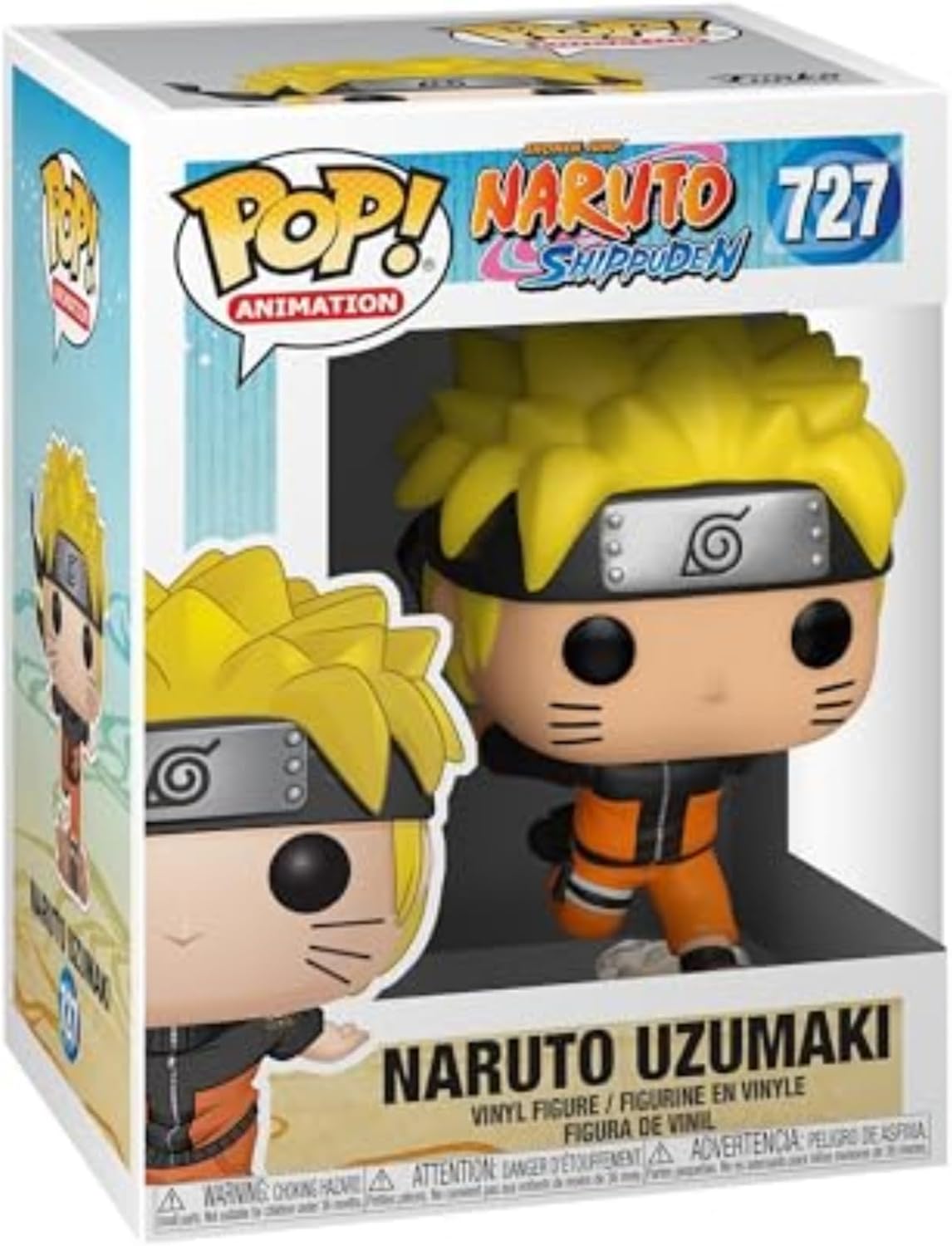 Funko Pop! Animation: Naruto - Naruto Uzumaki Running - Collectable Vinyl Figure - Gift Idea - Official Merchandise - Toys for Kids & Adults - Anime Fans - Model Figure for Collectors and Display