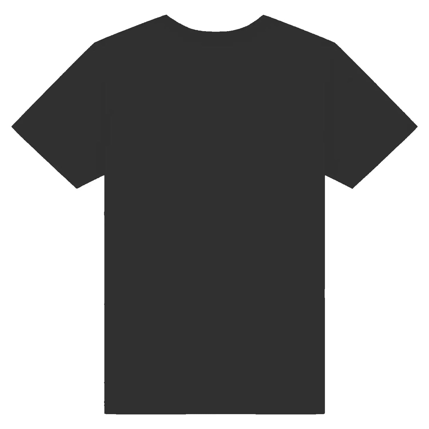 Black kids mini creator 2.0 organic cotton t-shirt with short sleeves and classic crew neck in premium quality
